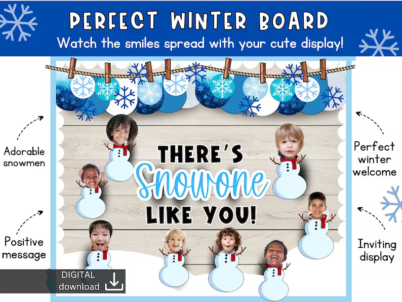 Winter Bulletin Board