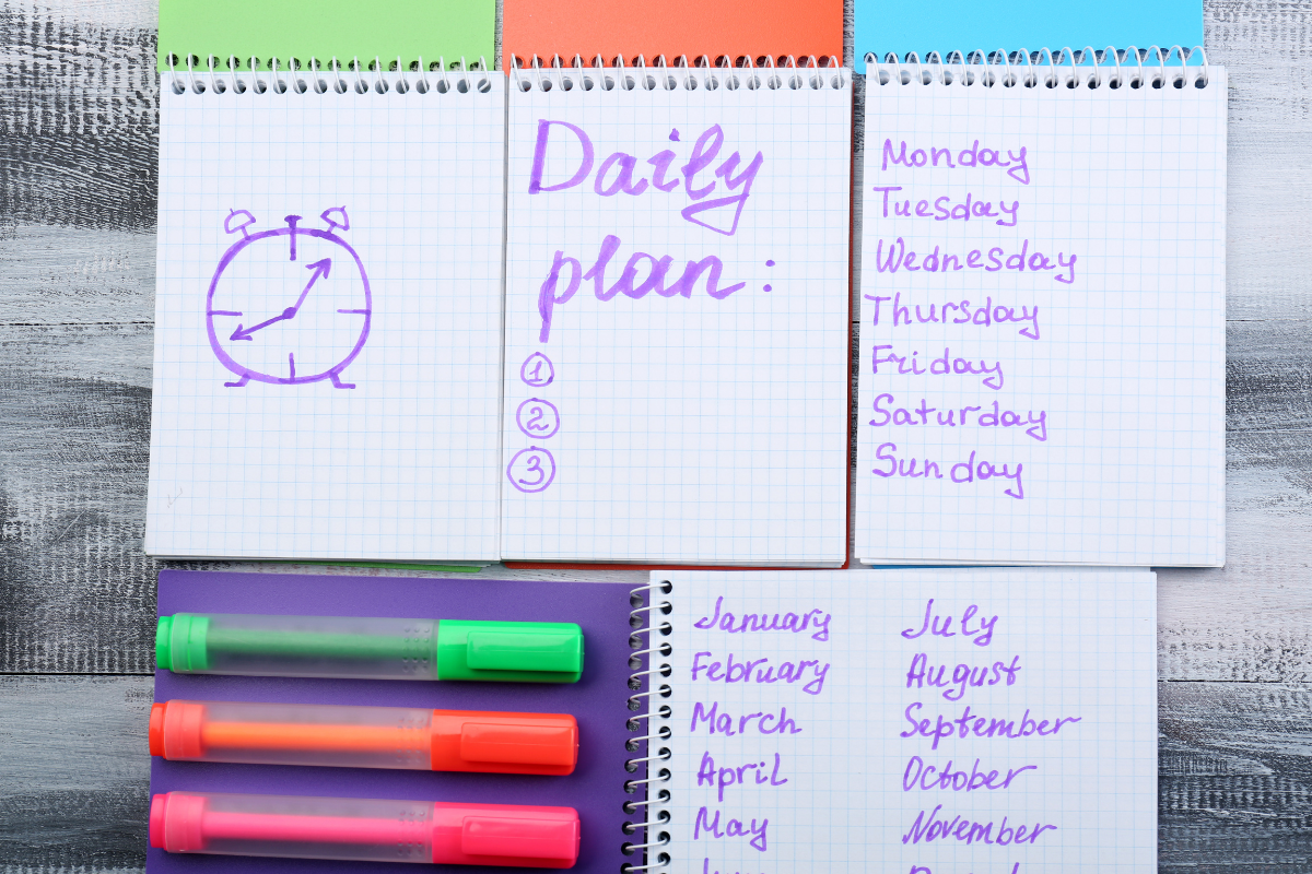 Daily plan How to Teach Time Management Skills in Classroom