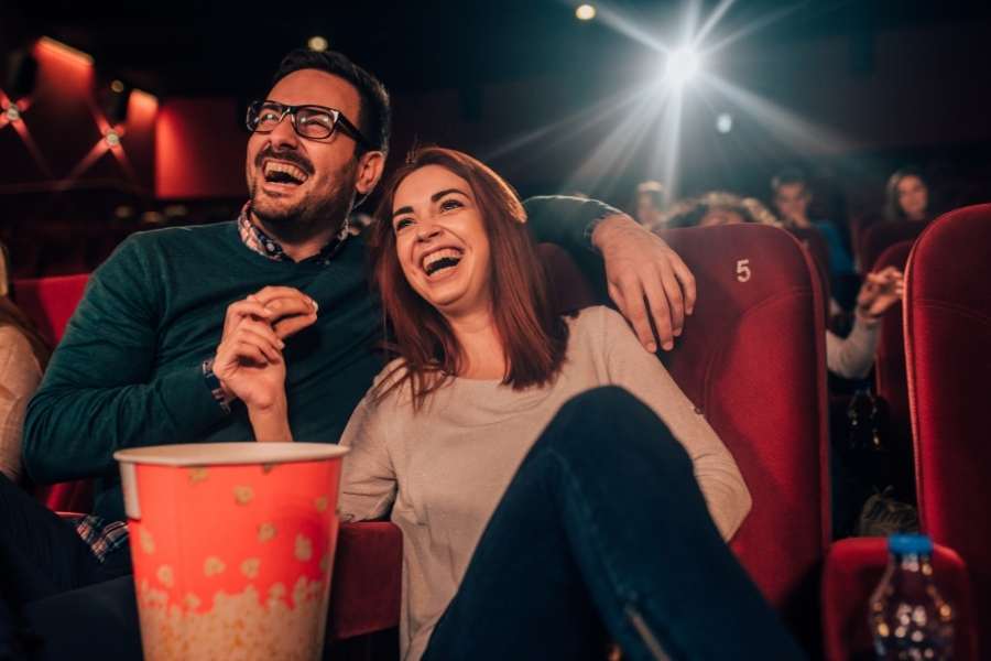 Romantic Couple at Cinema celebrating Valentine's Day - 5 Valentine's Day Date Ideas You Will Fall in Love With